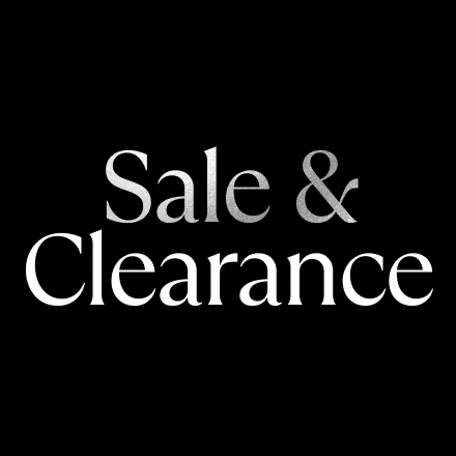 Sale & Clearance