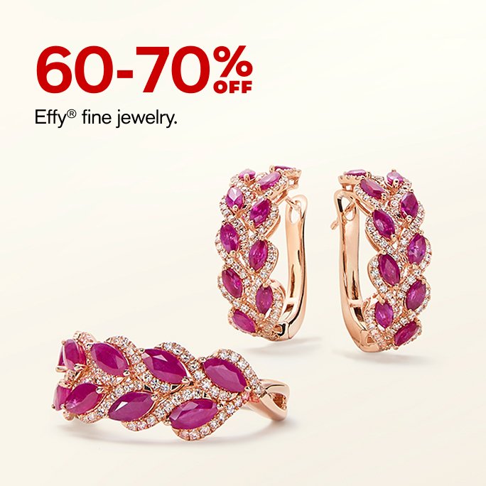 60-70% off Effy Jewelry