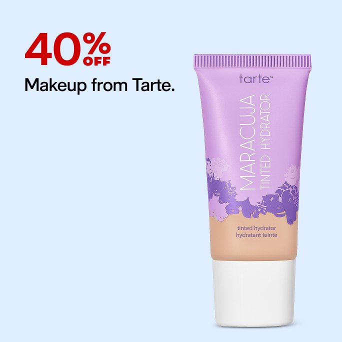 40% off tarte
