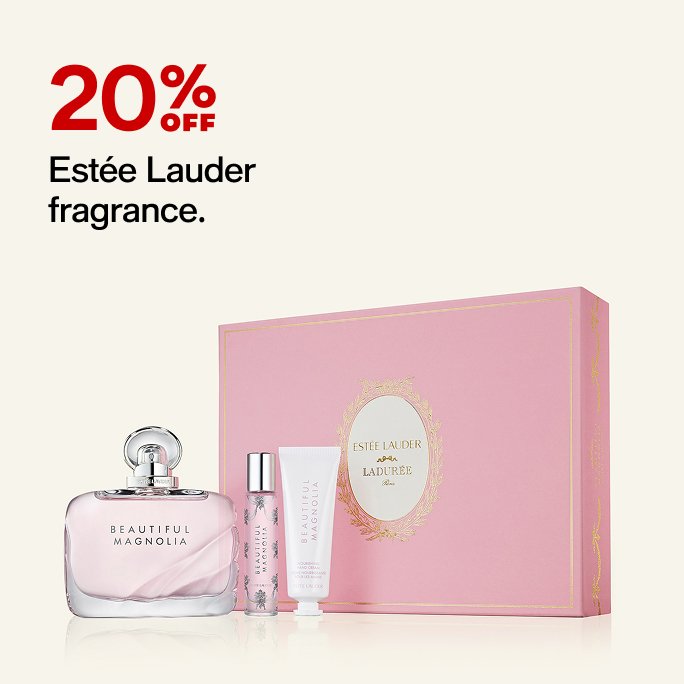 20% off Lauder fragrances