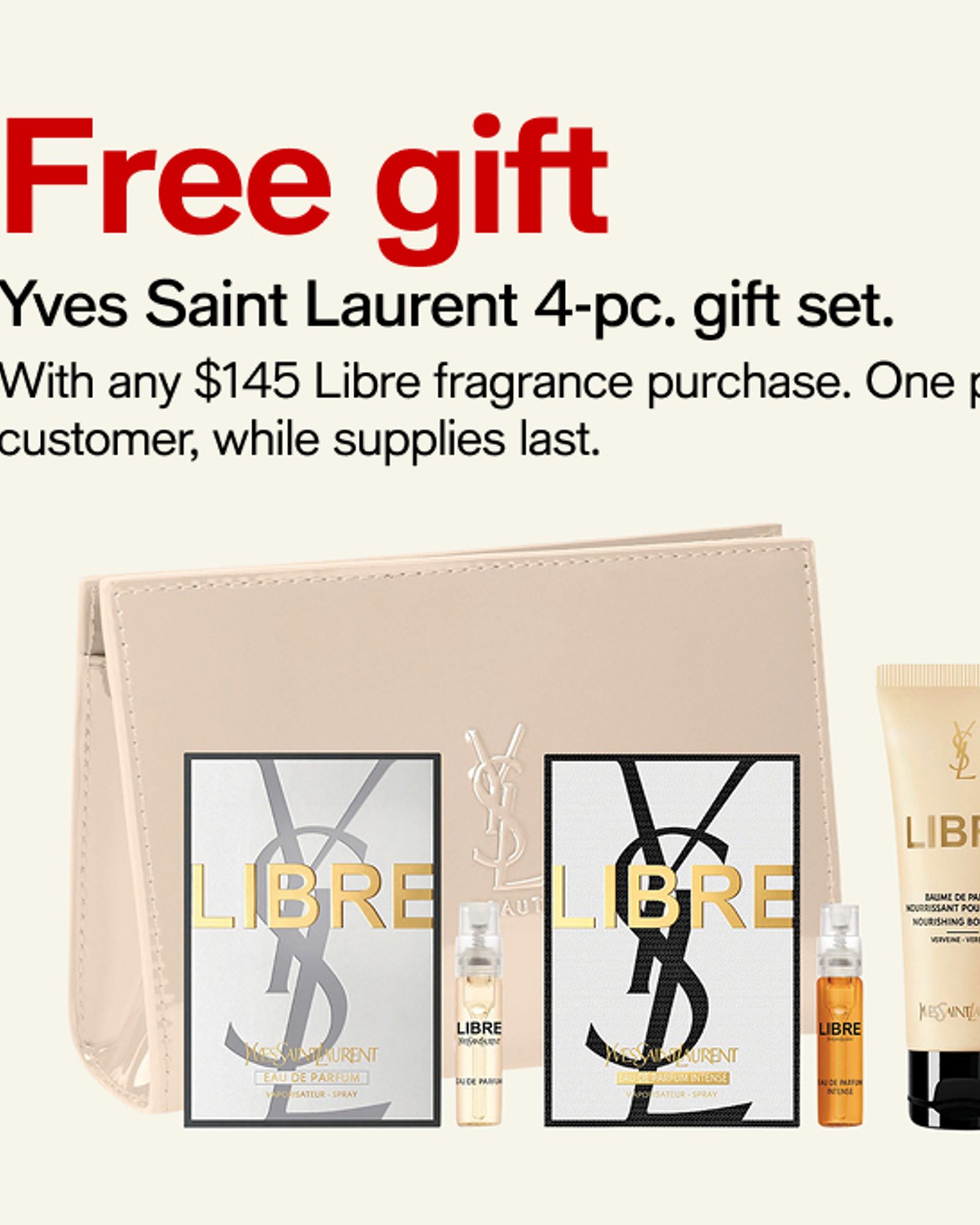 Free Gift YSL Set