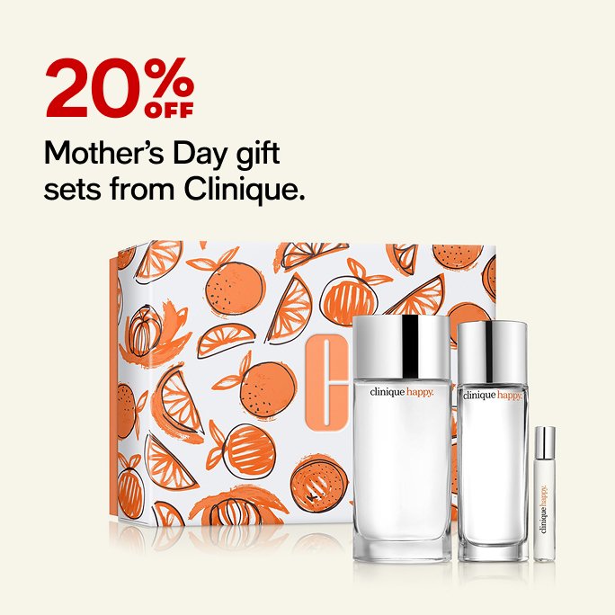 20% off Clinique gift sets