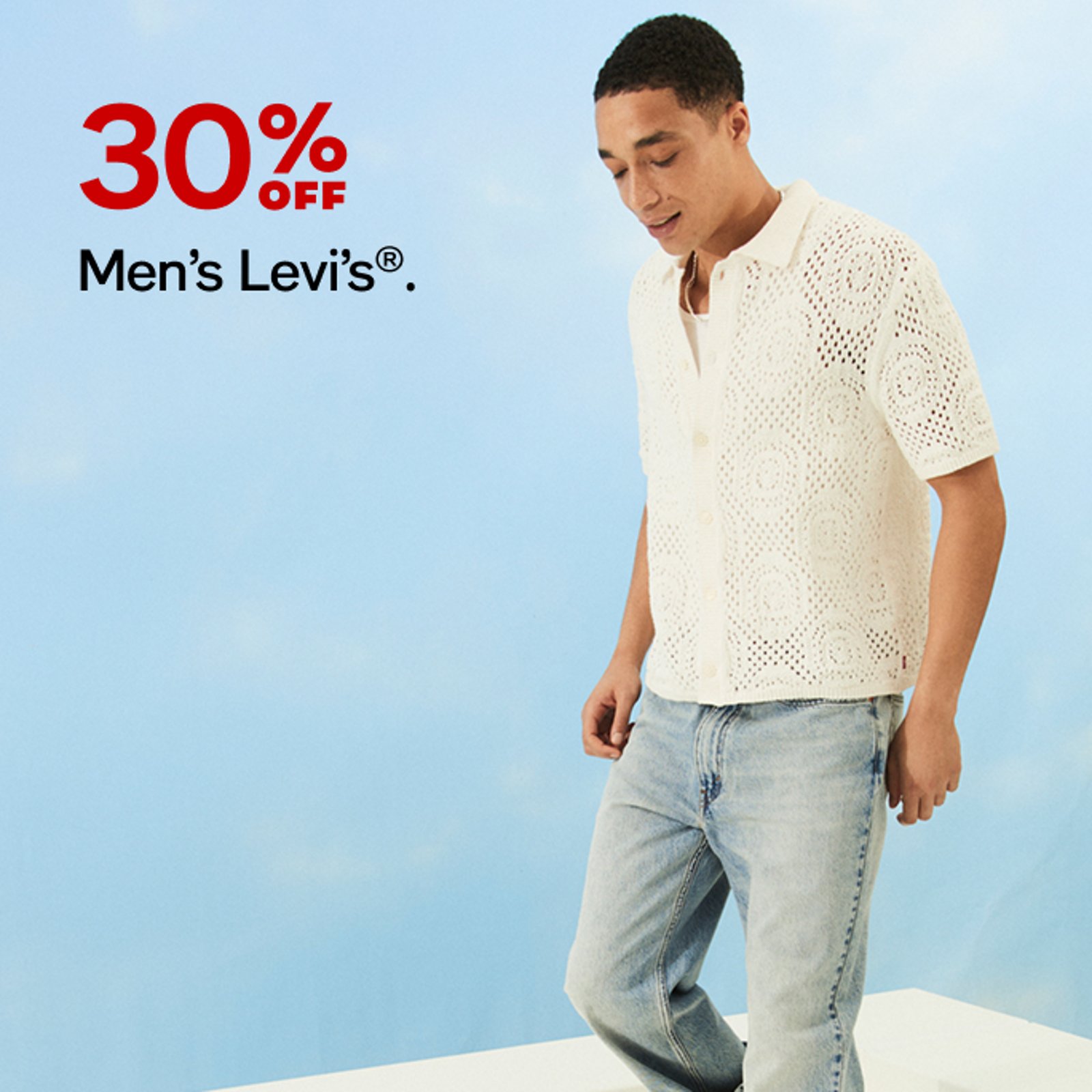 30% off Men's Levi's
