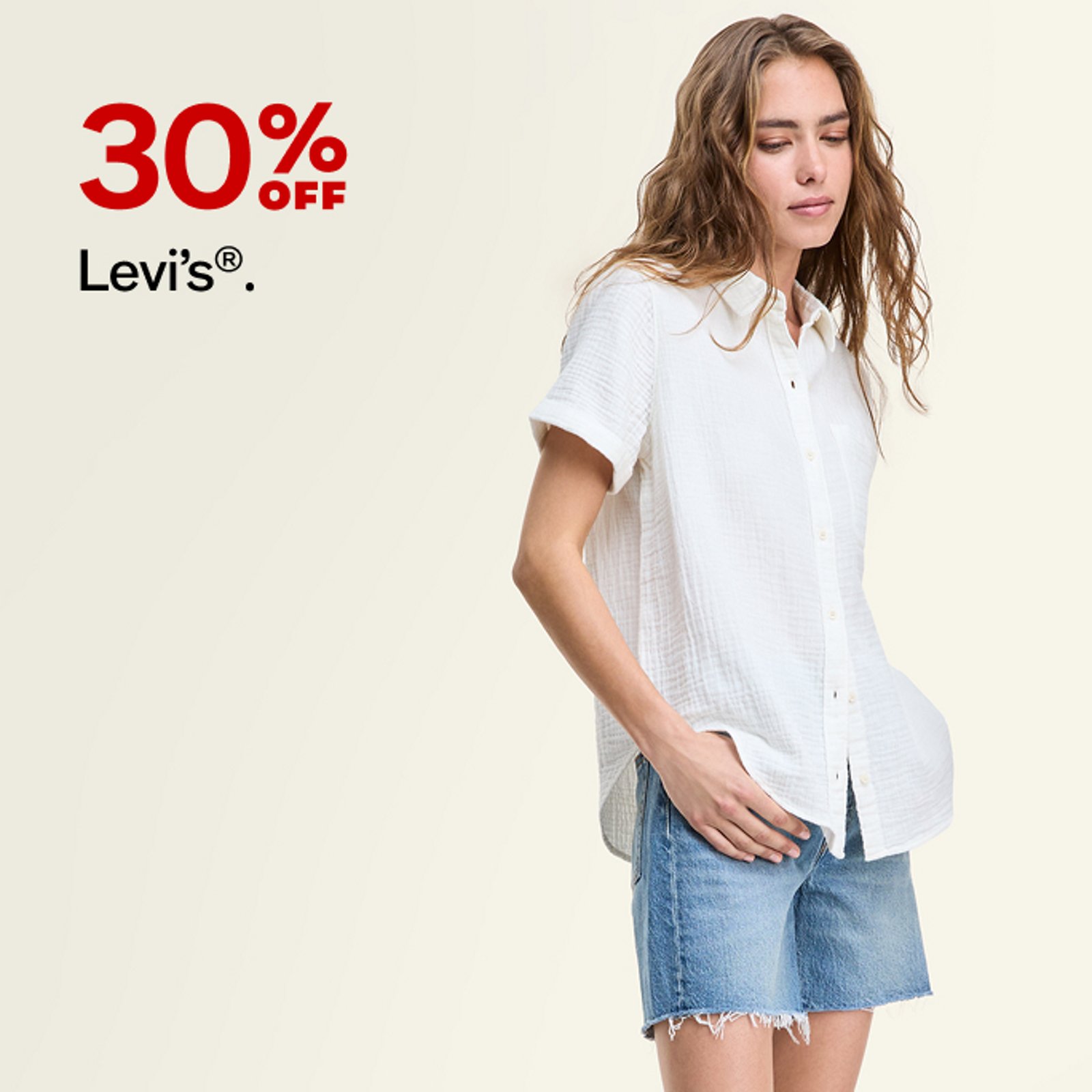 30% off Levis