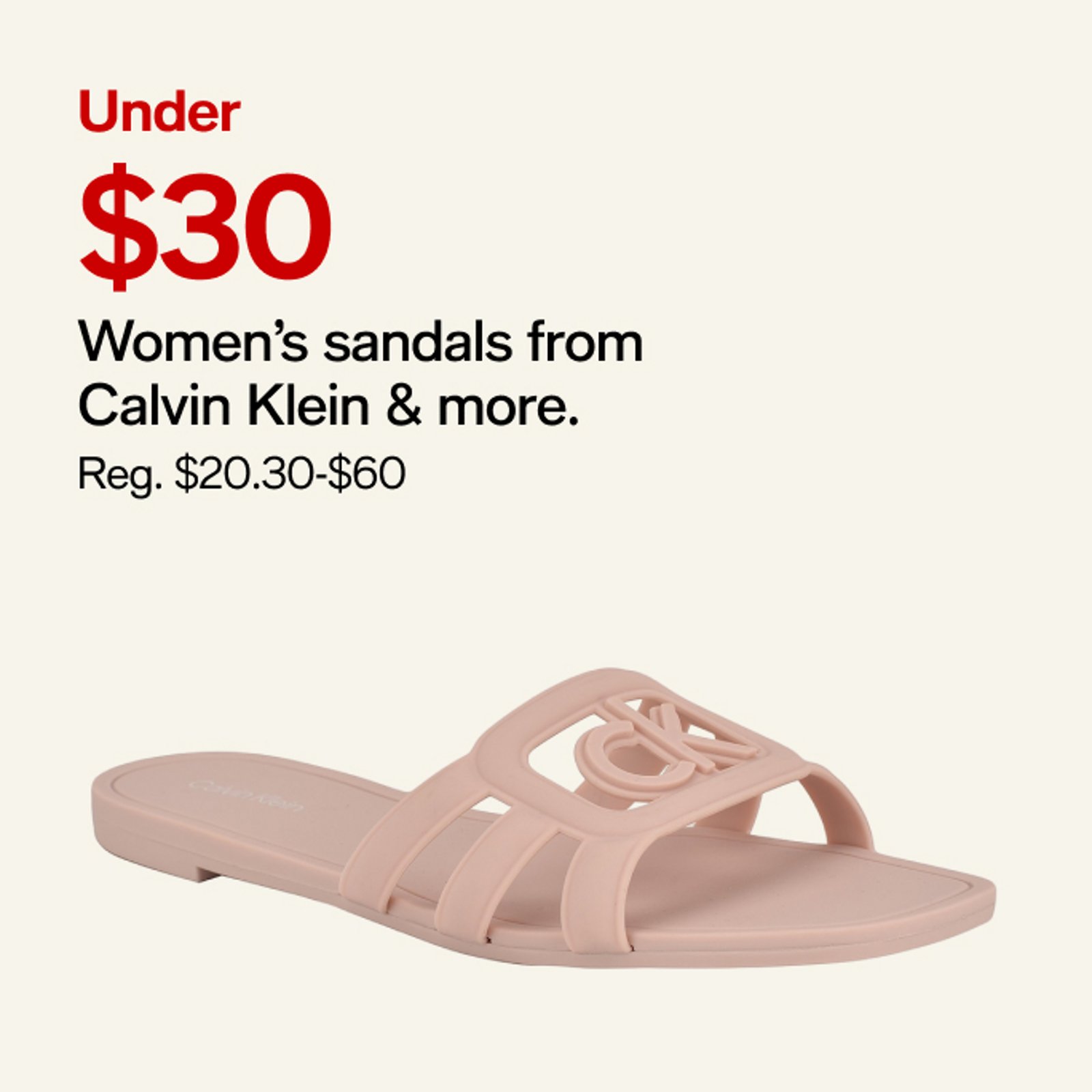 sandals under 30