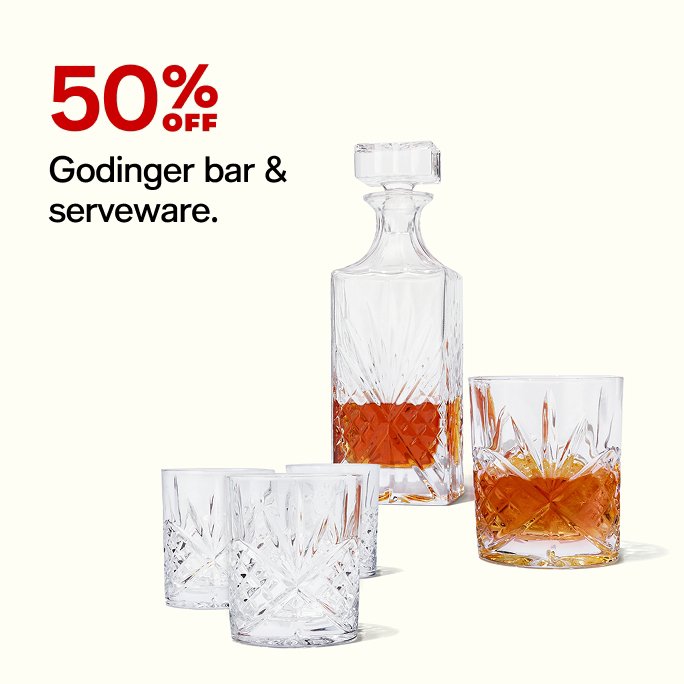 50 off godinger