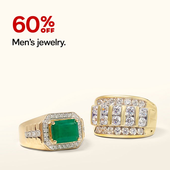 60% Off Men's Jewelry