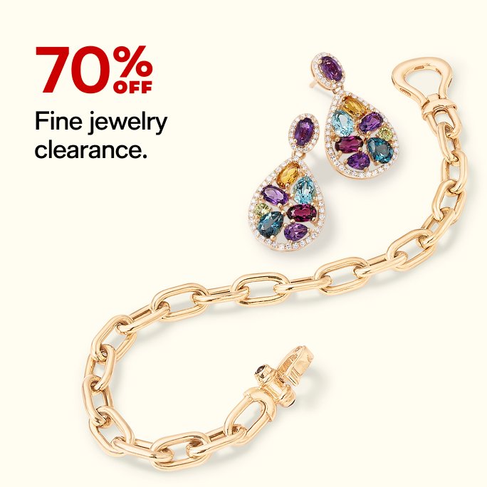 70% Off Fine Jewelry Clearance