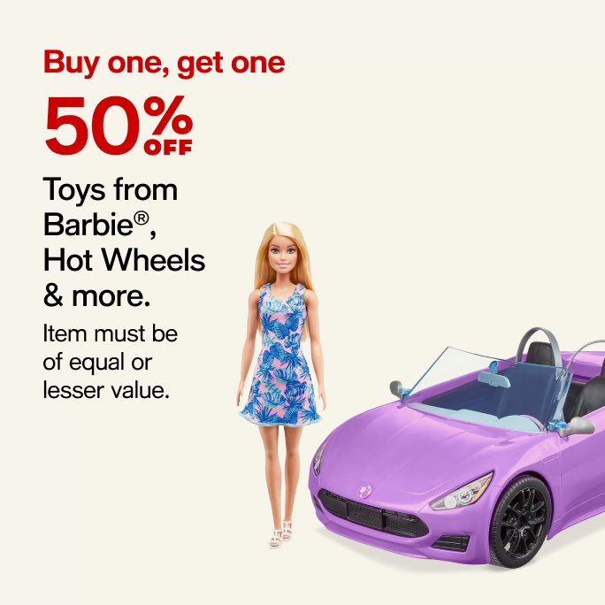 Toys from Barbie