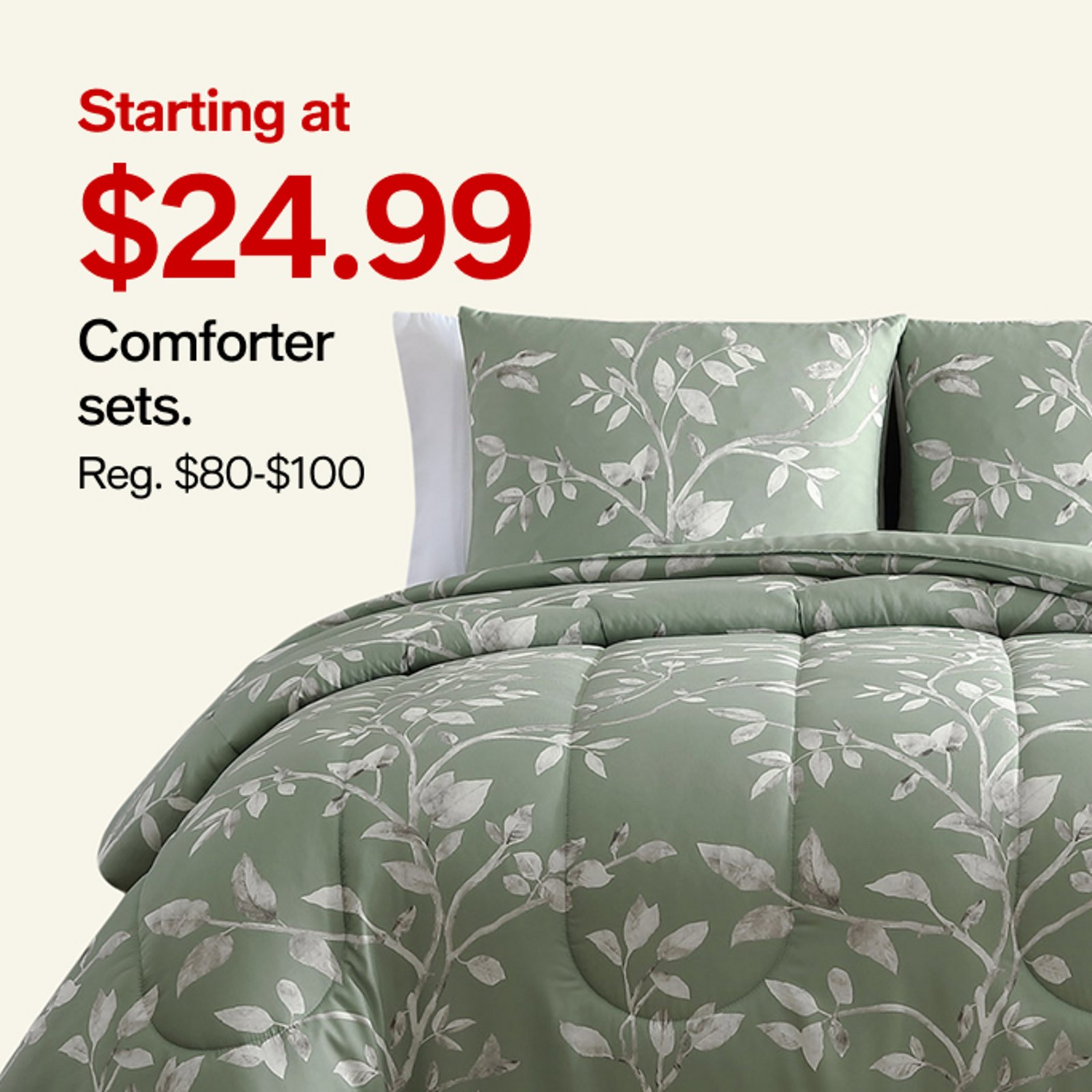 Starting at $24.99