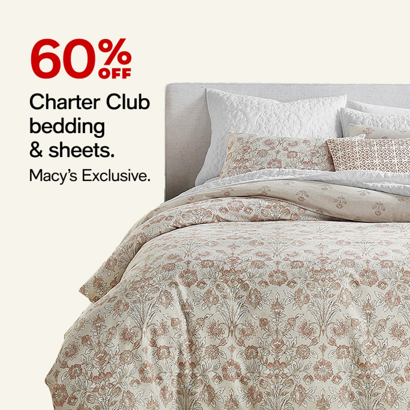 60% off charter club