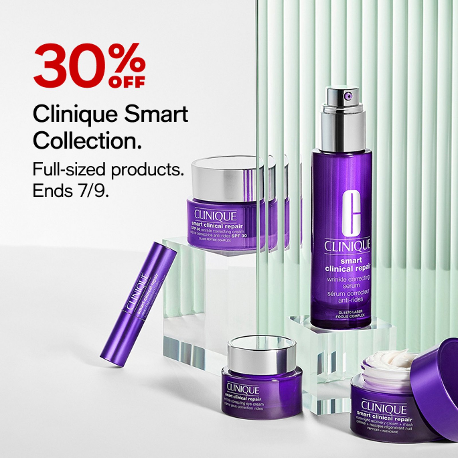 30% off Clinique