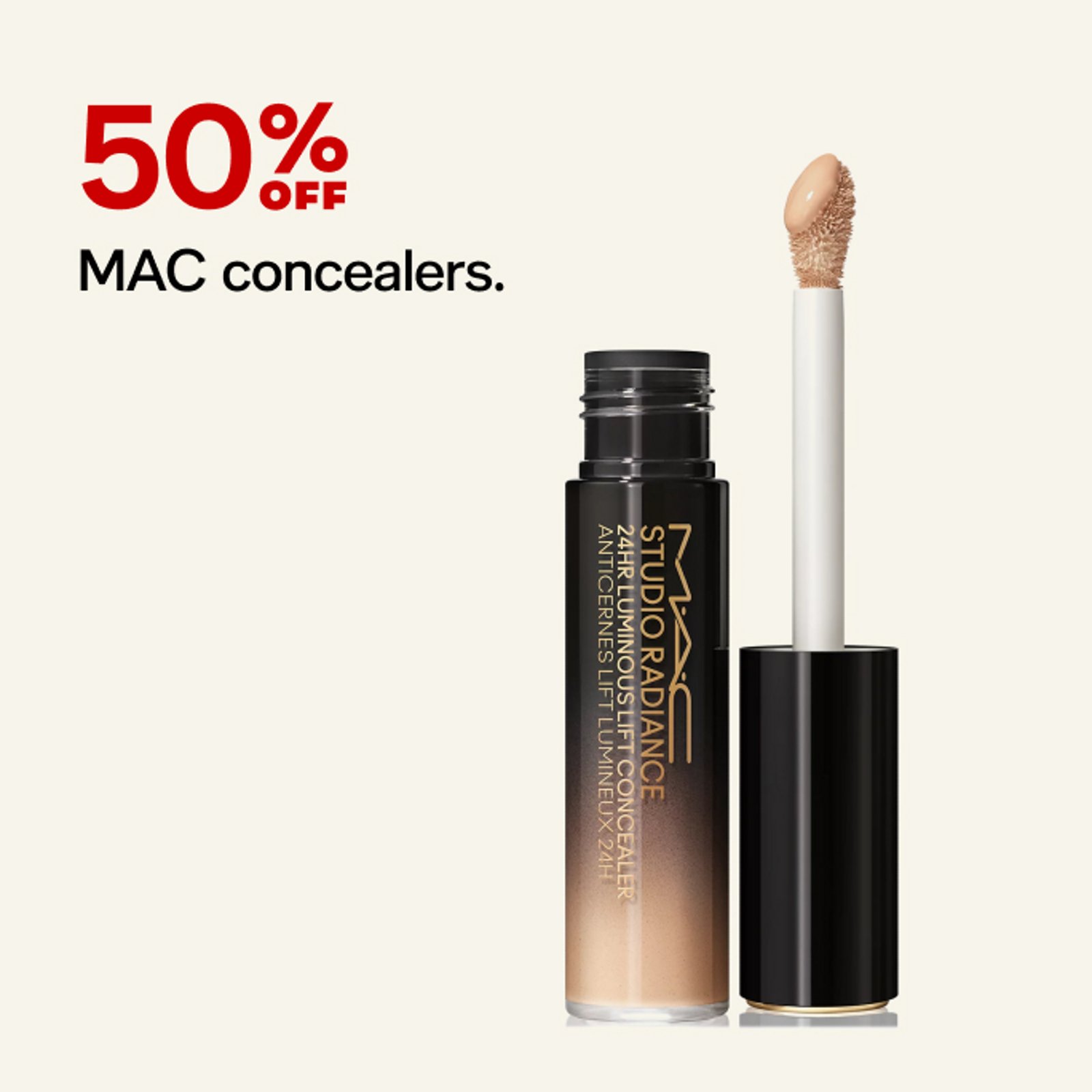 50% off MAC