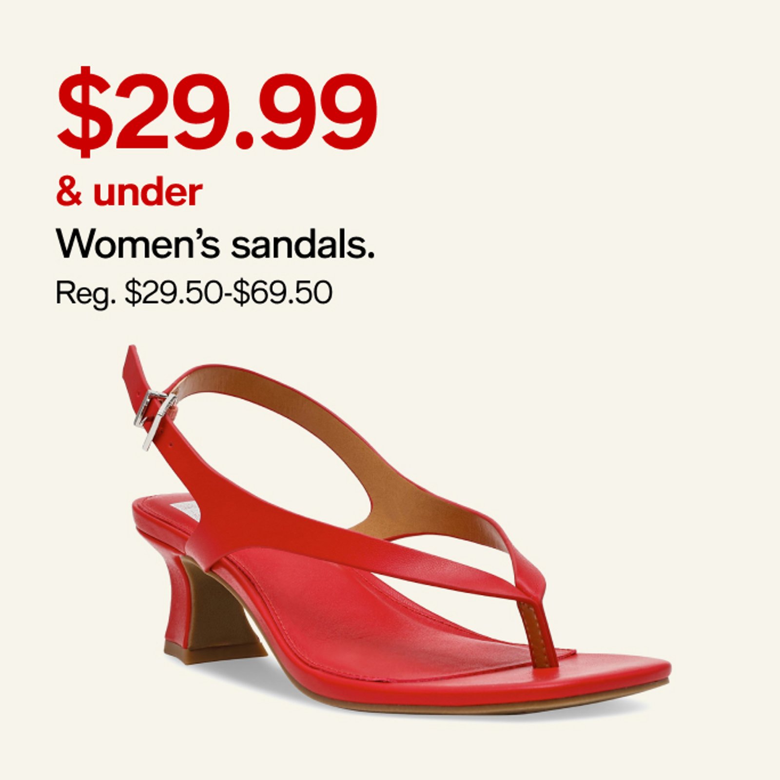 $29.99 & under Women's sandals