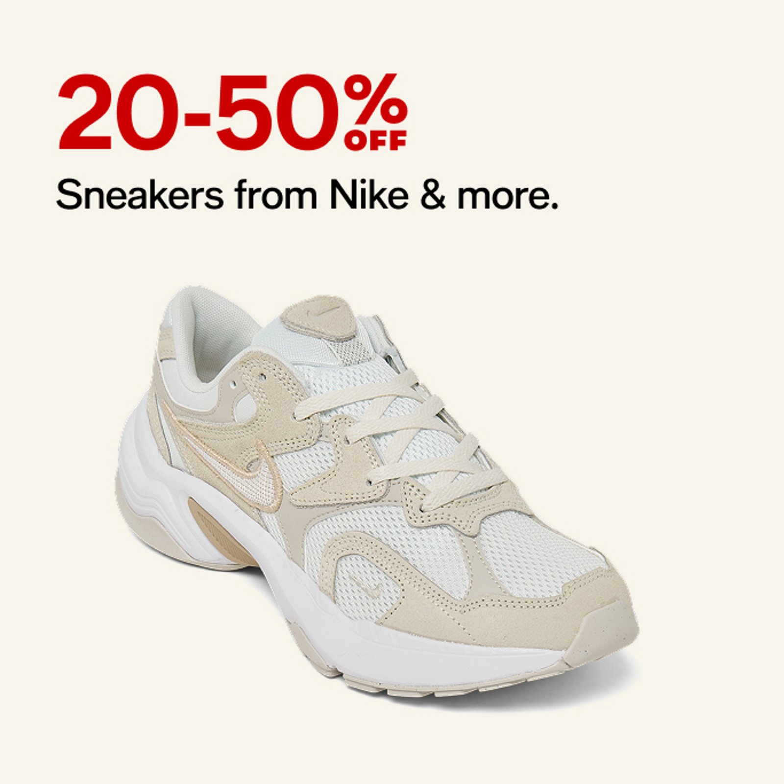 20-50% Off  Sneakers Nike & More