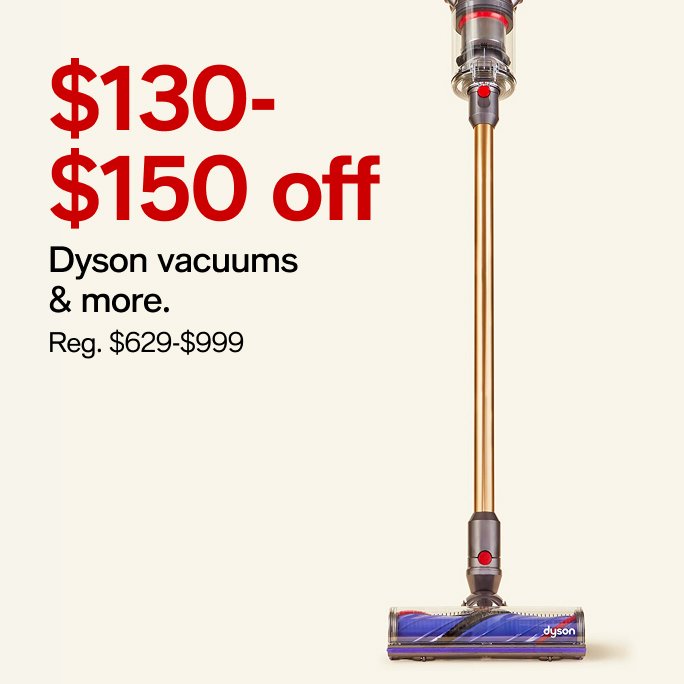 Dyson vacuums