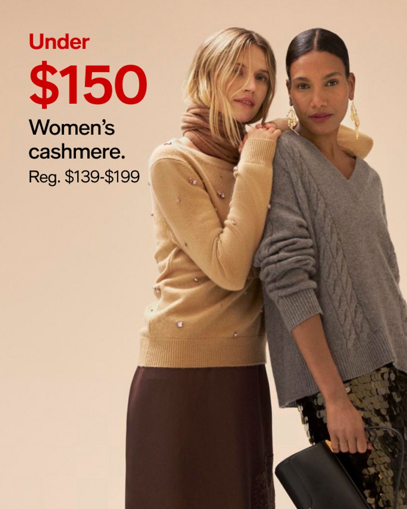 Under $150 Women's Cashmere